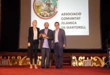 L’Ajuntament de Martorell homenatja a la comunitat Islàmica de Martorell pel seu 25 aniversari.