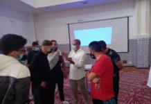 Trobada de sensibilització a la seu de la Comunitat Islàmica Imam Malik de Salt sobre el Covid-19