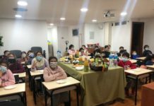 Final del primer trimestre de les classes d’àrab a la seu d’UCIDCAT