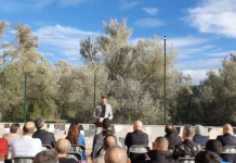 Jornada de portes obertes organitzada per la Comunitat Islàmica de Montserrat. Mohamed Ghaddadi: President de la Comunitat.
