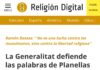 UCIDCAT dona suport al bisbe Joan Planellas i a la Generalitat en la defensa de la llibertat religiosa i la convivència